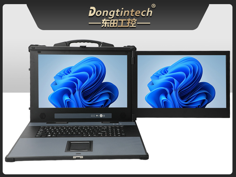 下翻便攜式加固計算機,大容量工業(yè)便攜主機,移動項目指揮,DTG-1427ZD-WR680MA