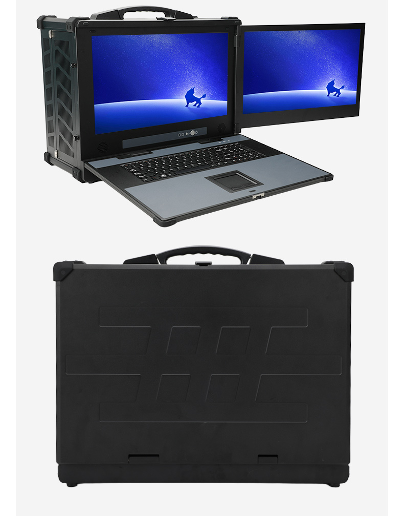 國產(chǎn)雙屏加固便攜機,海光3350麒麟系統(tǒng)主機.jpg 國產(chǎn)雙屏加固便攜機,海光3350麒麟系統(tǒng)主機.jpg