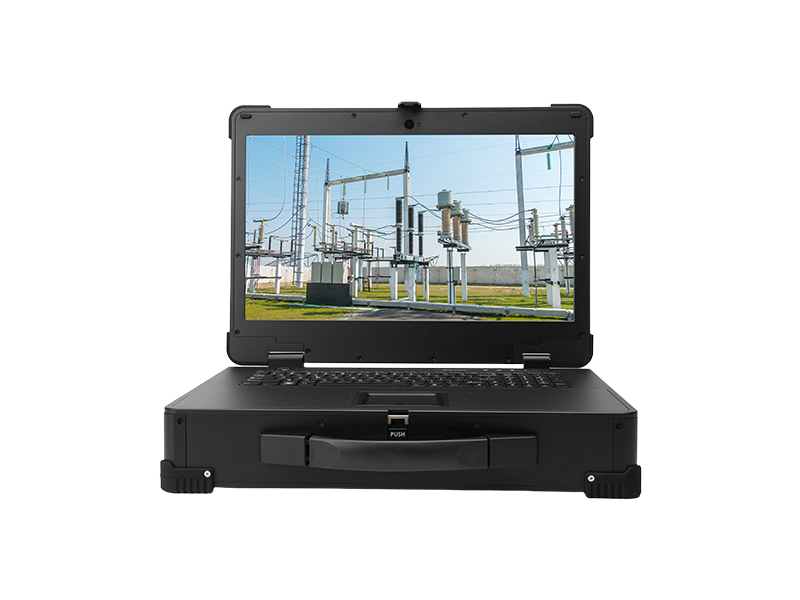 上翻單屏加固便攜機,電力線路巡檢電腦主機,DTG-1173CU-JQ470MC 