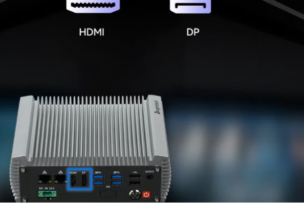 東田嵌入式工控機HDMI+DP顯示接口.png